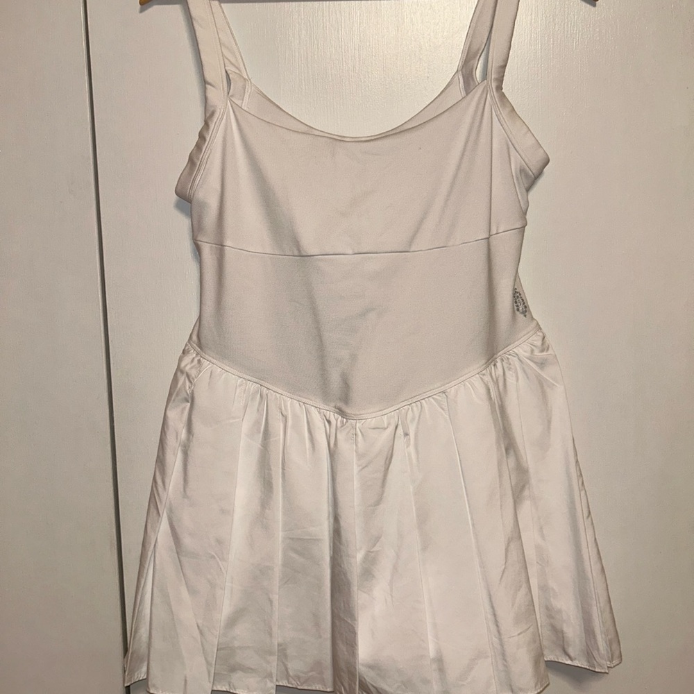 White Skort Tennis Dress